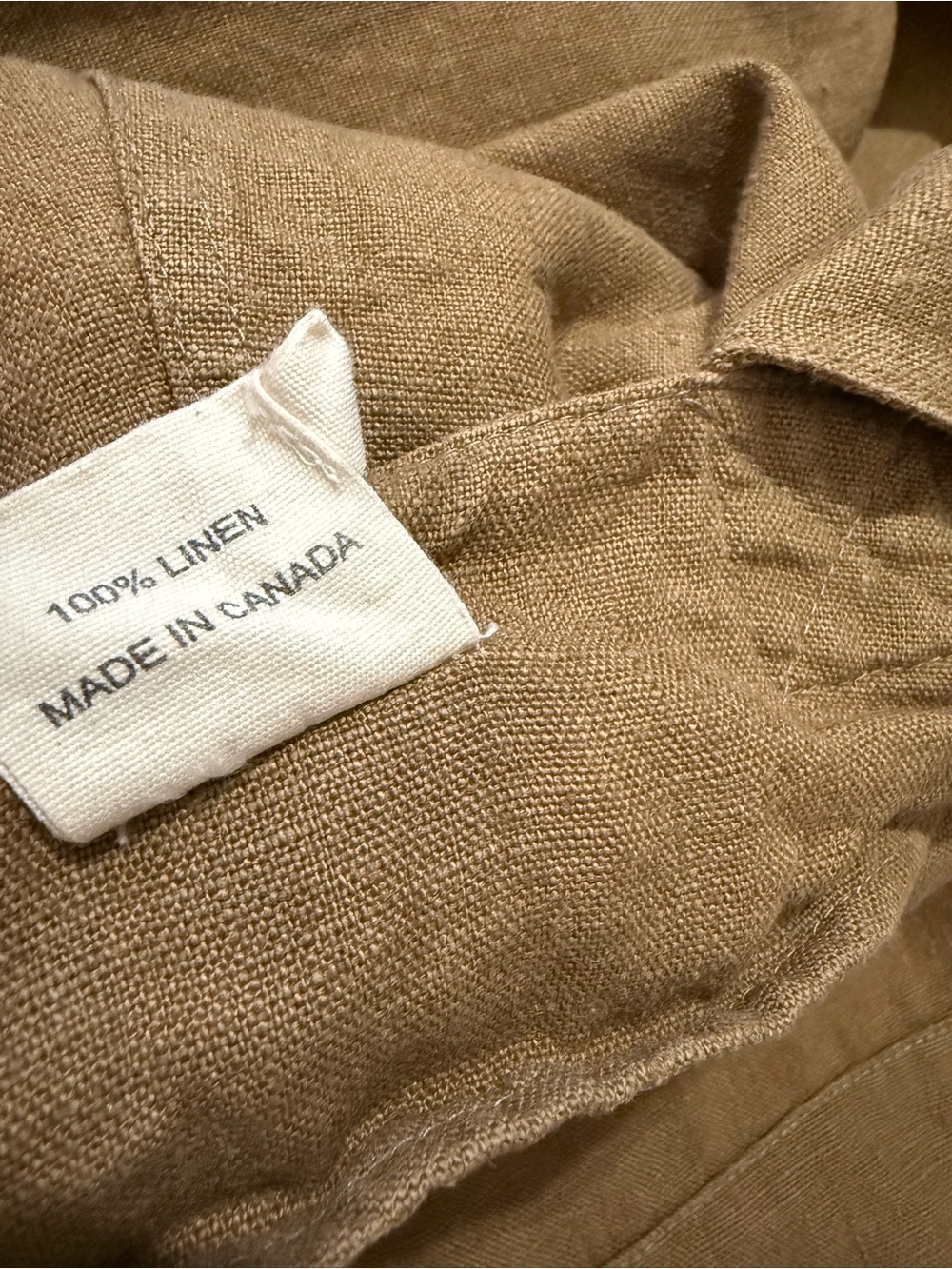 Beaton Linen overalls jumpsuit 100% linen slow fashion natural clothing - Picture 9 of 10